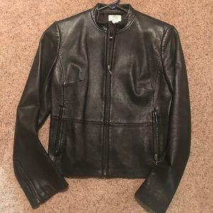 Loft leather jacket